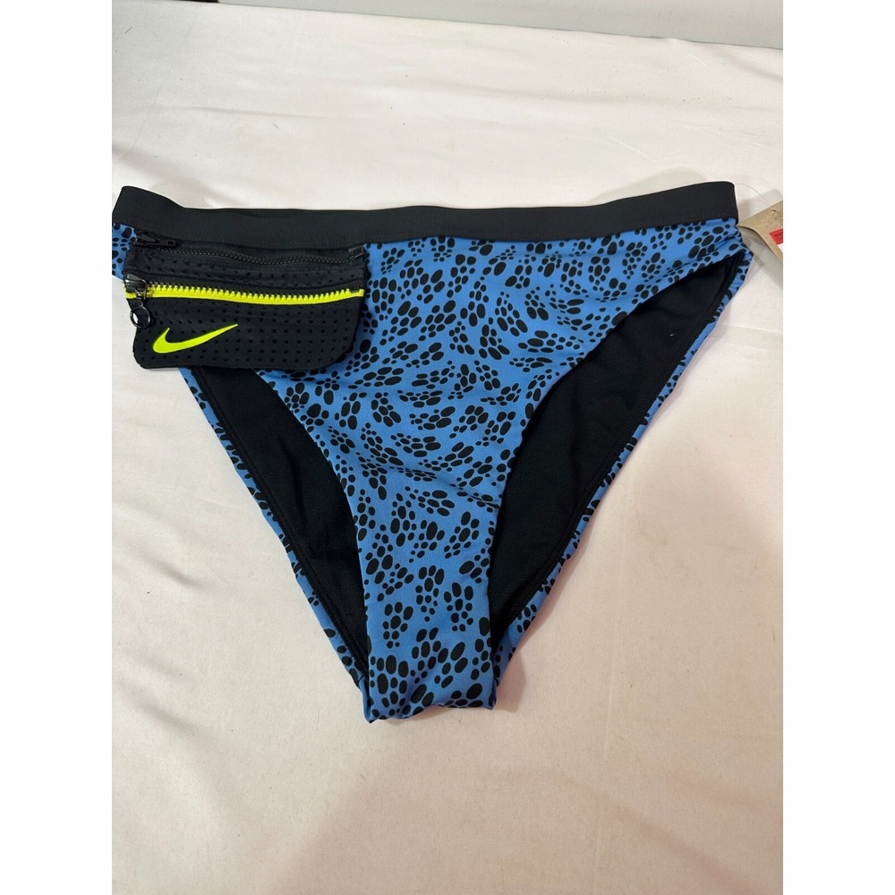 Nike Women's‎ Party Dots High Waist Bikini Bottoms Size L New $50